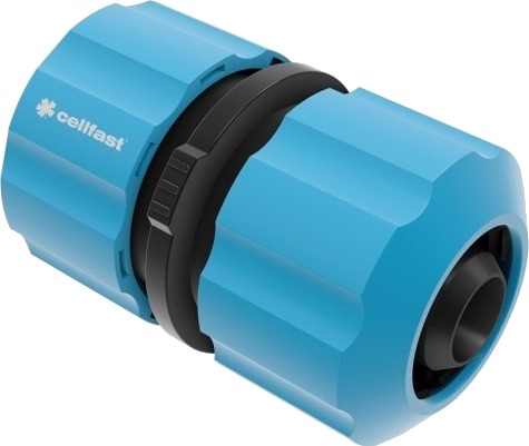 Cellfast 53-105, Slangekontakt, 3/4", Hunkjønn/Hunkjønn, Abs, Polykarbonat (Pc), Blå