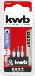 Kwb 128840, 3 Stykker, Star, 28 Mm