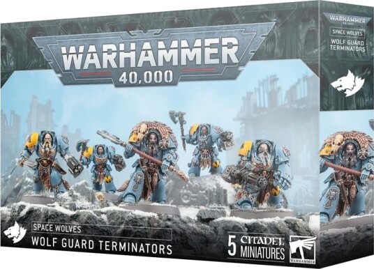 Warhammer 40K - Space Wolves Wolf Guard Terminators