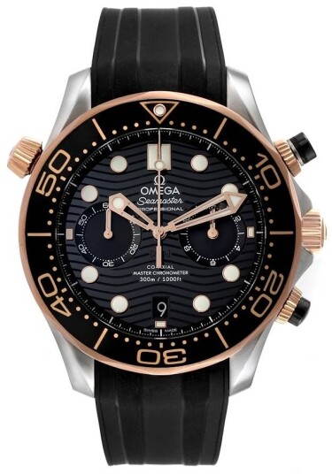 Omega Herreklokke 210.22.44.51.01.001 Seamaster Diver 300M Sort/Gummi Omega Herreklokke 210.22.44.51.01.001 Seamaster Diver 300M Sort/Gummi