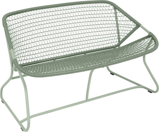 Fermob - Sixties Bench, Cactus - Hagebenker - Frédéric Sofia - Grønn - Metall/plast Fermob - Sixties Bench, Cactus - Hagebenker - Frédéric Sofia - Grønn - Metall/plast