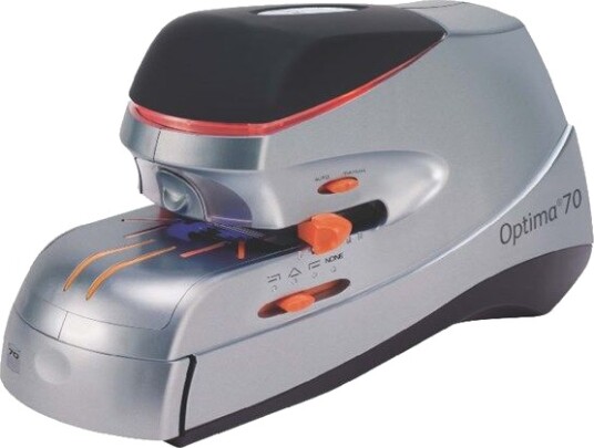Rexel Stiftemaskin elektrisk Optima 70