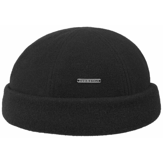 Stetson Docker Wool/Cashmere Black 57/M Stetson Docker Wool/Cashmere Black 57/M