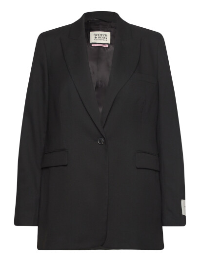 Scotch & Soda Core Sb Fitted Blazer - Black - M