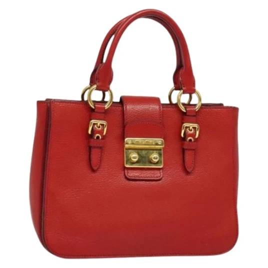 Miu Miu Miu Miu Dame Rød