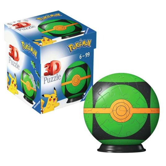 Ravensburger 3D Puslespill 54 brikker Pokémon Dusk Ball