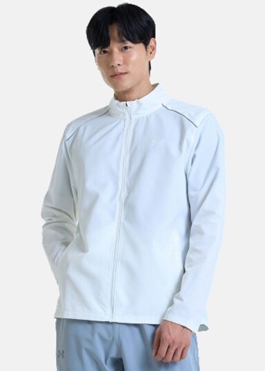 Under Armour Ua Storm Run Jacket White L Treningsjakker Under Armour Ua Storm Run Jacket White L Treningsjakker