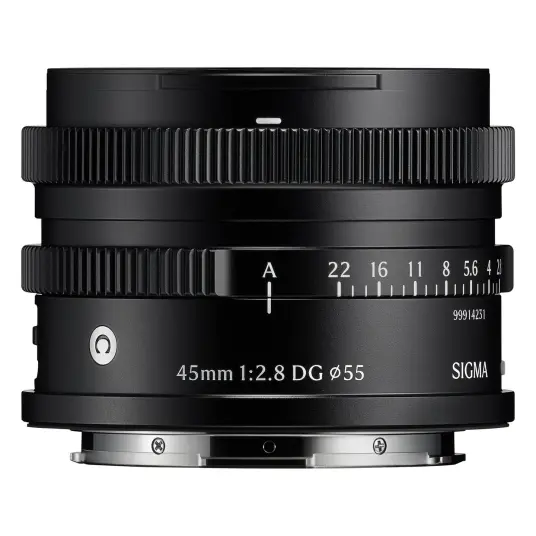 Sigma 45mm f/2.8 DG Contemporary Black Sony E-Mount Fullformat. Ø55mm Sigma 45mm f/2.8 DG Contemporary Black Sony E-Mount Fullformat. Ø55mm