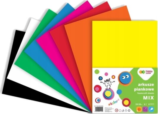 Happy Color Skumark Mix A4 8 Stk Happy Color