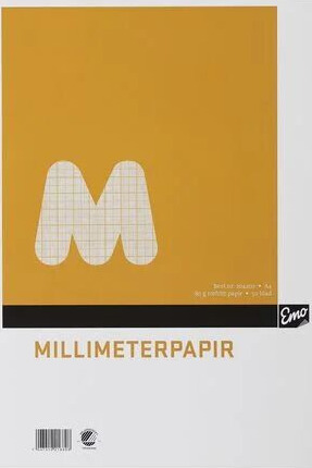 Millimeterpapir Emo A4 80g 50bl