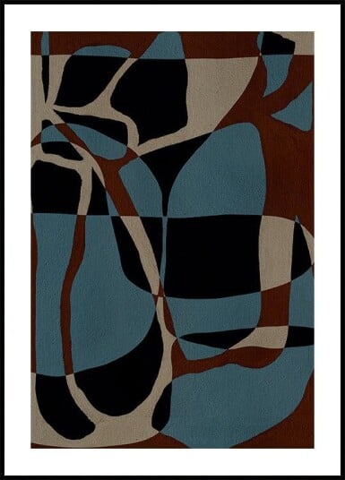 Contour 3 Poster Plakat / 100x150cm