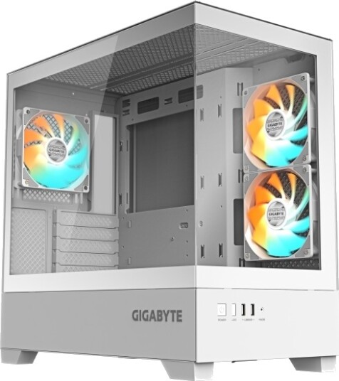 Gigabyte C210 Panoramic PC-kabinett (ice) Gigabyte C210 Panoramic PC-kabinett (ice)