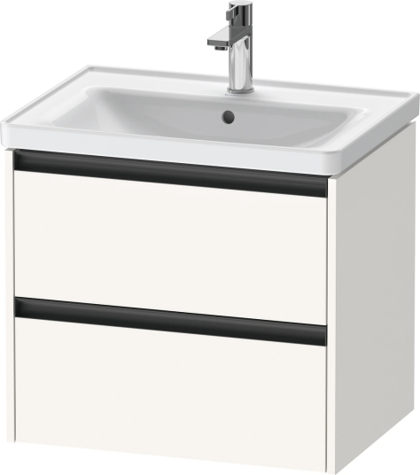 Duravit Ketho.2 Servantskap 2 Skuffer 634x455 mm Hvit Matt