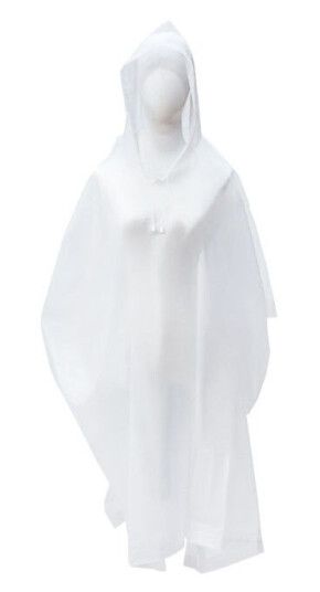 Rubicson Transparent Regnponcho 130x100 cm