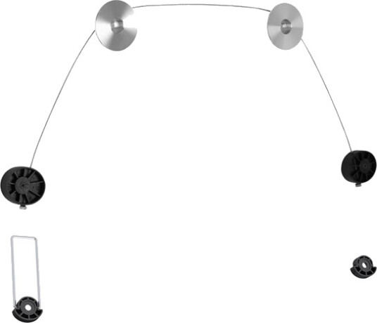 Deltaco Veggfeste for TV og PC-skjermer 37"-70" Ultra Slim 50kg VESA 100x100-800x800