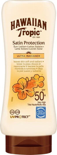 Hawaiian Tropic Glowing Protection Lotion SPF50 180 ml Fuktighetsgivende Solkrem
