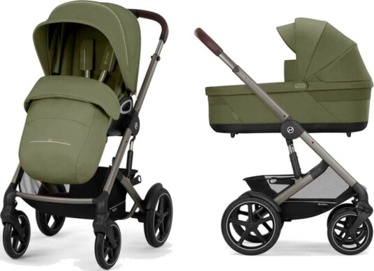 Cybex Talos S Lux Moss Green Khaki inkl. liggedel
