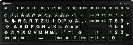 Logickeyboard Keyboard Universal Usb Qwertz