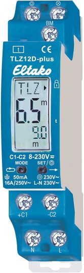 Eltako 23100800 Trappeautomat 230 V med display Elfordeling & strømforsyning