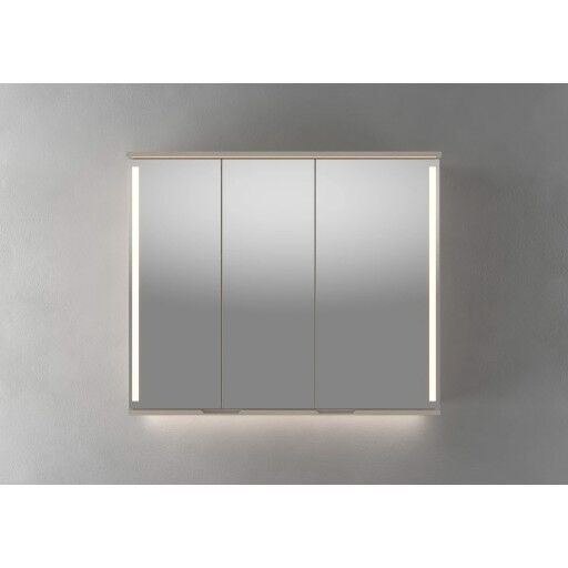 Linn Bad Sogn speilskap 100x84 cm lys eik Linn Bad Sogn speilskap 100x84 cm lys eik