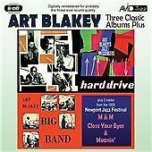 MediaTronixs Art Blakey : Three Classic Albums Plus: The Jazz Messengers/Hard Drive/Big Pre-Owned
