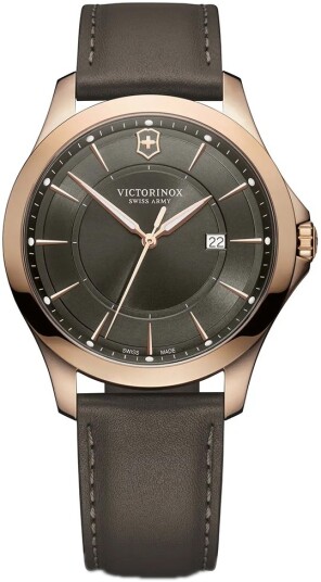 Victorinox Herreklokke 241908 Alliance Grå/Lær Ø40 mm Victorinox Herreklokke 241908 Alliance Grå/Lær Ø40 mm