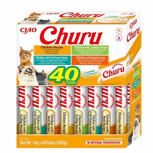 Ciao Churu Mix Til Katt 20 40 Stk