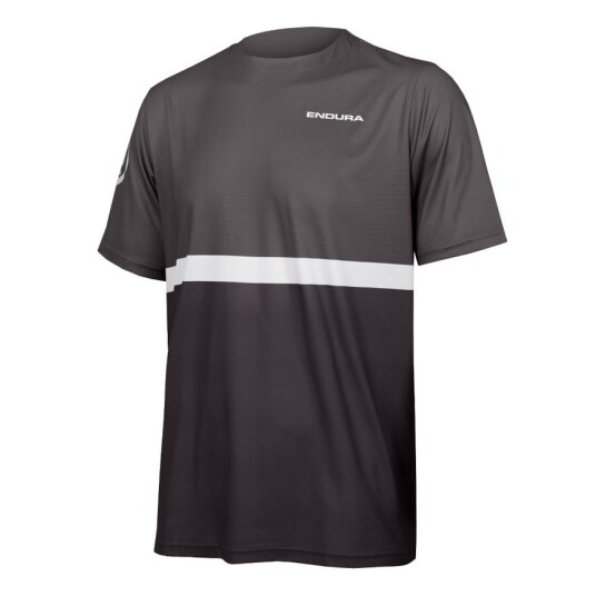 Endura SingleTrack Core Tee sykkeltrøye svart Endura SingleTrack Core Tee sykkeltrøye svart