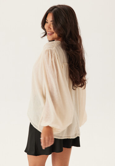 Bubbleroom Occasion Sparkling Chiffon Blouse