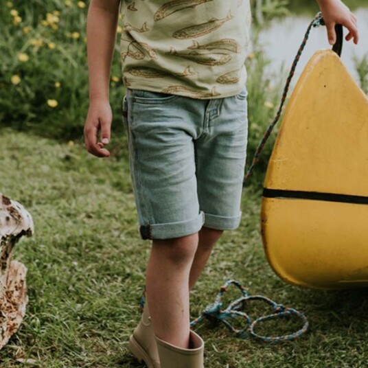 Koko Noko denim shorts til barn Blue Jeans 134 Koko Noko denim shorts til barn Blue Jeans 134
