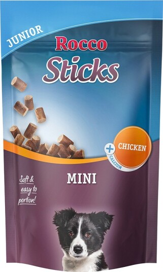 Rocco Sticks Mini Junior Kylling 70 G