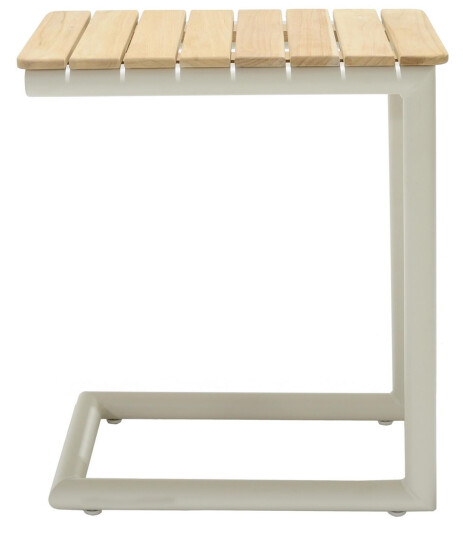 Portals Sidebord 47 cm Hvit/Tre