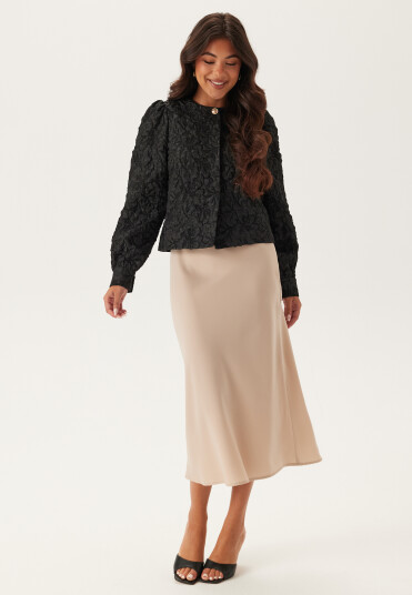 Bubbleroom Brocade Short Jacket