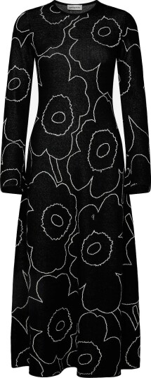 Marimekko Takaisin Piirto Unikko BLACK OFF WHITE XXS