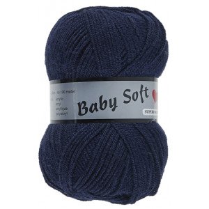 Lammy Baby Soft Garn 890 Mørkeblå Lammy Baby Soft Garn 890 Mørkeblå