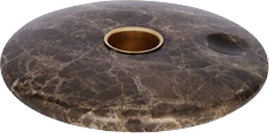 Uyuni Lighting Chamber lysestake Ø 11,6 cm Brun marmor 1756925-02-0 1756925-03-0 Uyuni Lighting Chamber lysestake Ø 11,6 cm Brun marmor 1756925-02-0 1756925-03-0
