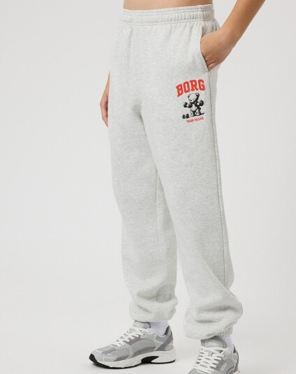 Björn Borg Borg Oversized Sweatpants   ULTRA LIGHT GREY MELANGE   170