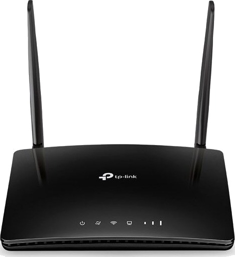 TP-Link 4G LTE Router TL-MR6400 300 Mbps Trådløs med 4-Portssvitsj