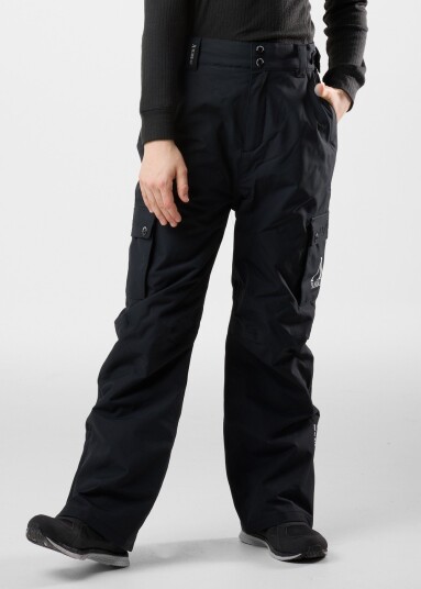 Slade Aspen Shell Pants Jr Black 140 Outdoorbukser