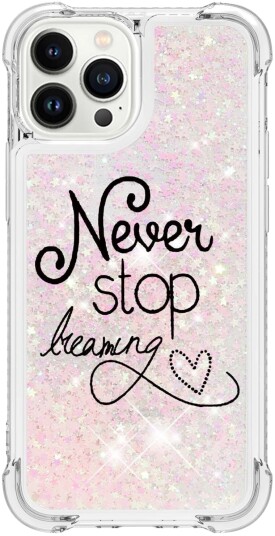 Trolsk Mobildeksel med Flytende Glitter Dreaming (iPhone 13 Pro Max)
