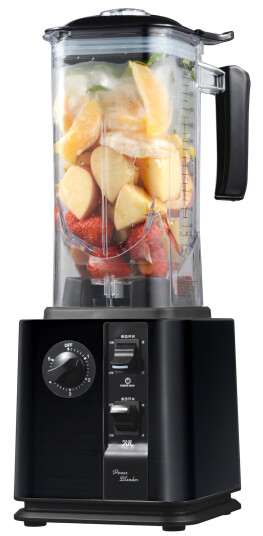 RAW Blender Fuel 1800W 2,5HK Svart med Isknuser og Justerbar Hastighet