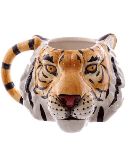 Tigerhode Formet Keramikk Kopp Tigerhode Formet Keramikk Kopp
