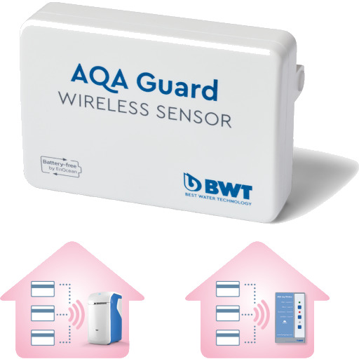 BWT AQA Guard trådløs sensor light/neutral 80 x 44 x 30 mm
