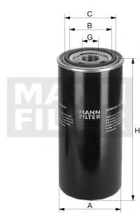 Oljefilter MANN FILTER WD 962/21 Oljefilter MANN FILTER WD 962/21