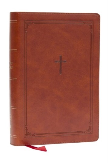 KJV Giant Print End of Verse Reference Bible Brown Leathersoft Red Letter Comfort Print KJV Giant Print End of Verse Reference Bible Brown Leathersoft Red Letter Comfort Print