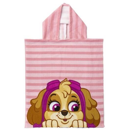 Paw Patrol Badeponcho med Hette Skye Paw Patrol Badeponcho med Hette Skye