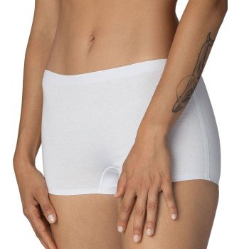 Mey Truser Natural Second Me Shorts Hvit bomull Small Dame Mey Truser Natural Second Me Shorts Hvit bomull Small Dame