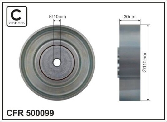 CAFFARO 500099 Løpehjul, vifterem