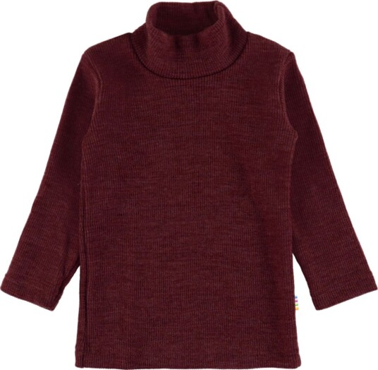 Joha Genser Rib Ull Burgundy Joha 170 Genser Bordeaux