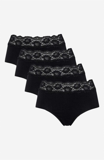 Cellbes of Sweden Miditruse i bomull Julia 4-pack 50/52